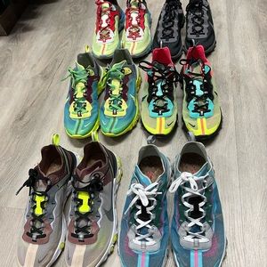 Lot of 6 Nike React size 8.5